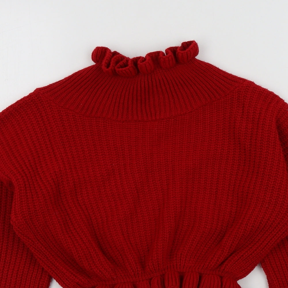 Preworn Womens Red   Pullover Jumper Size S
