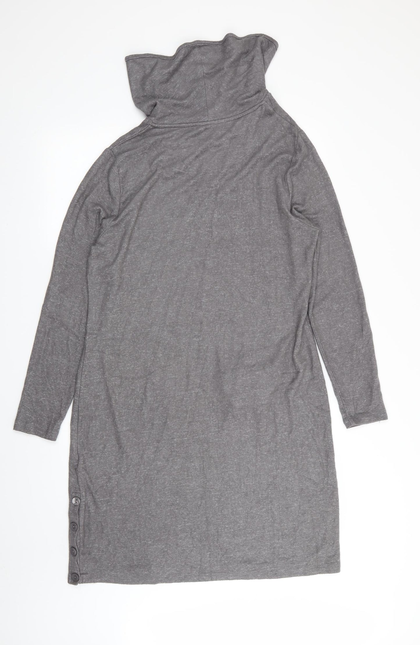 Viz A Viz Womens Grey   Jumper Dress  Size M