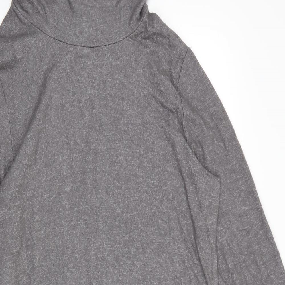 Viz A Viz Womens Grey   Jumper Dress  Size M