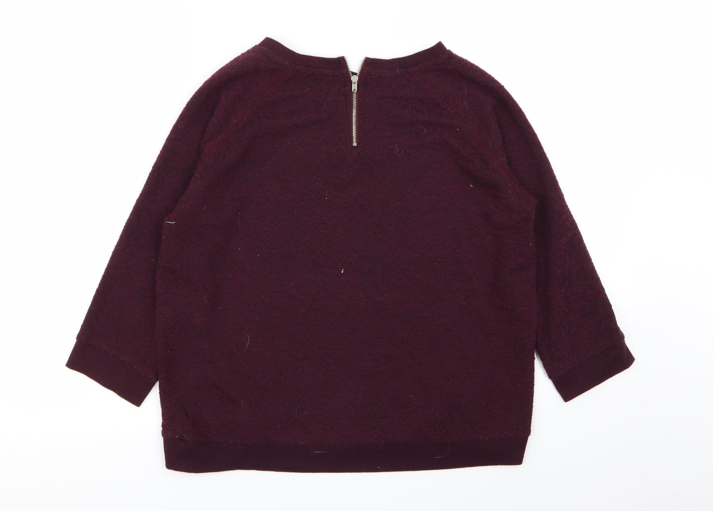 New Look Womens Purple   Pullover Jumper Size 8