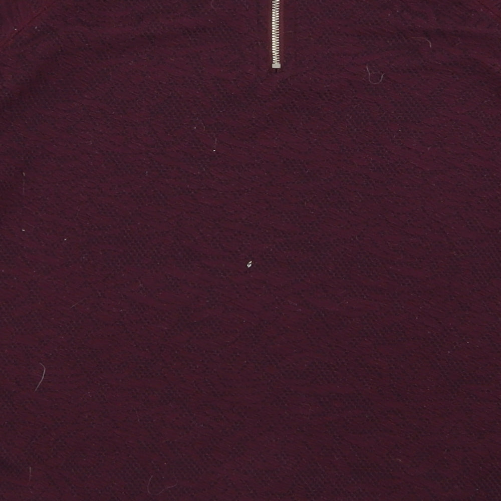 New Look Womens Purple   Pullover Jumper Size 8