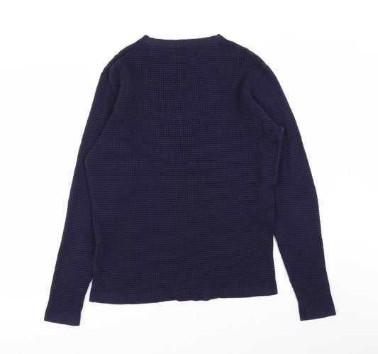Cedar Wood State Mens Blue   Pullover Jumper Size M