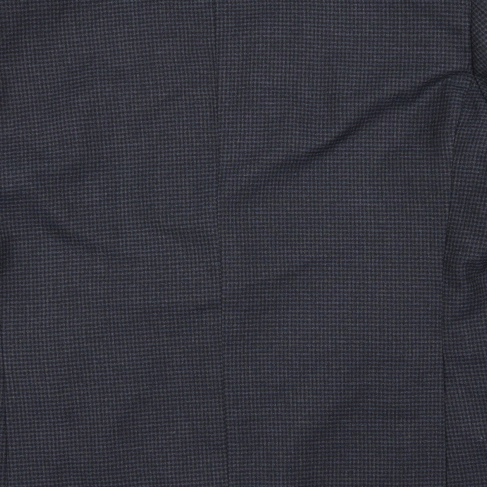 heritage collection Mens Blue Check  Jacket Blazer Size 44