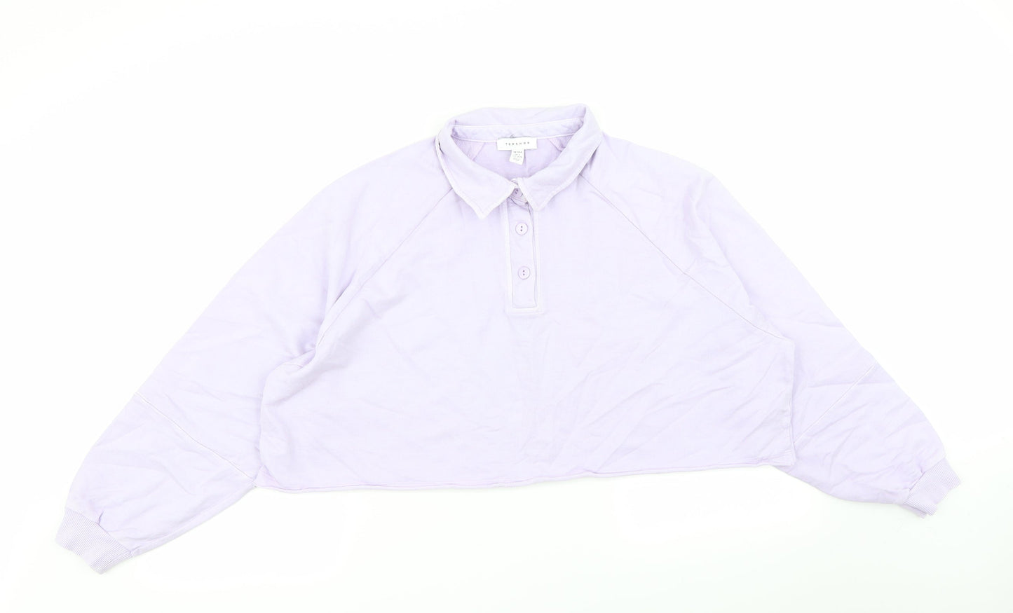 Topshop Womens Purple   Pullover Jumper Size S