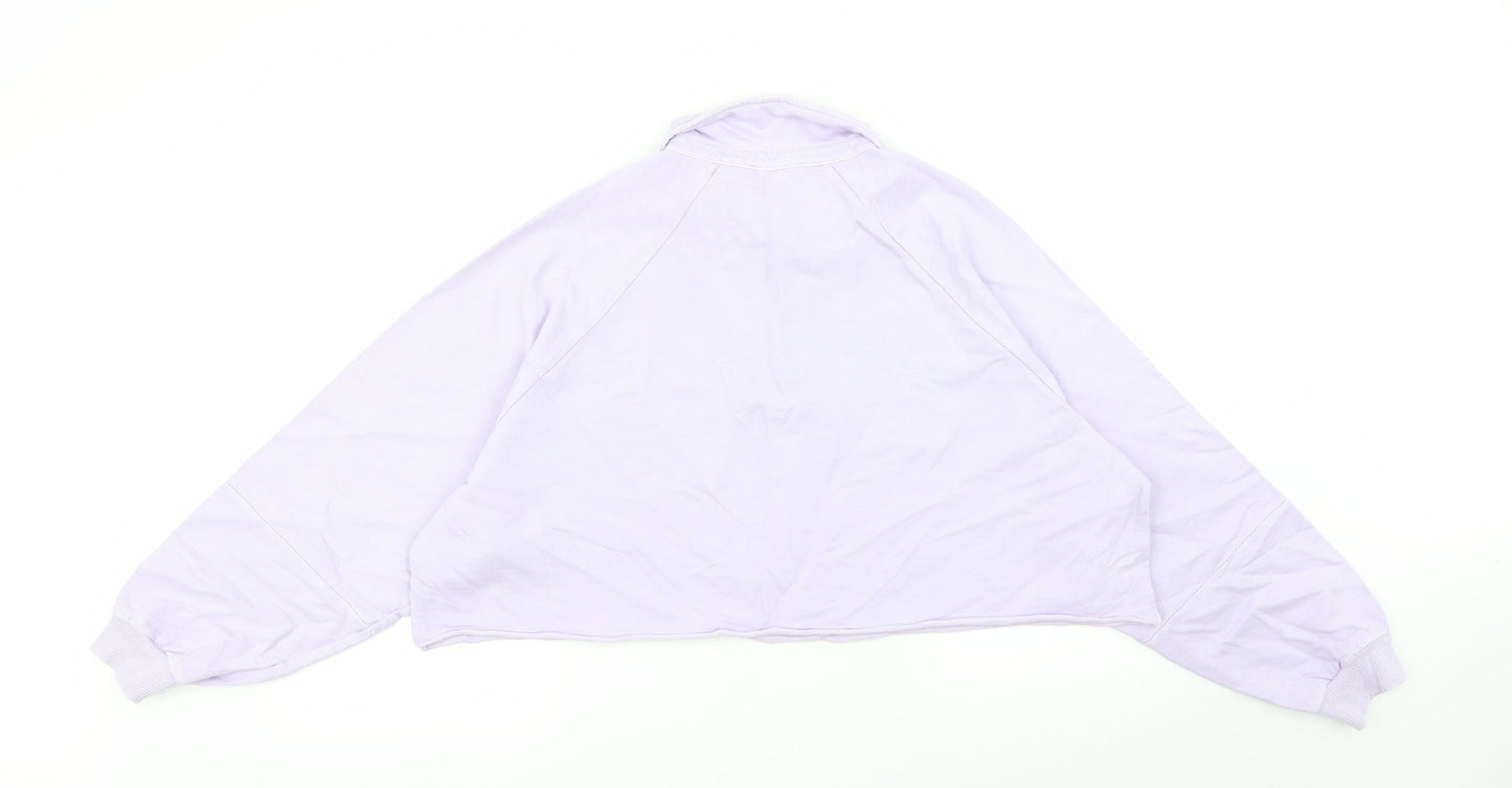 Topshop Womens Purple   Pullover Jumper Size S