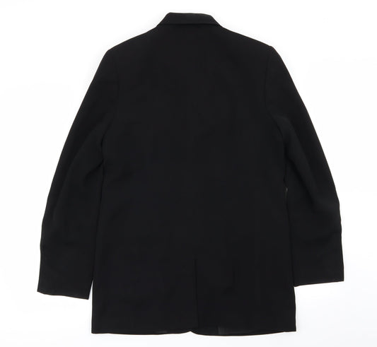 Preworn Womens Black   Jacket Blazer Size 10