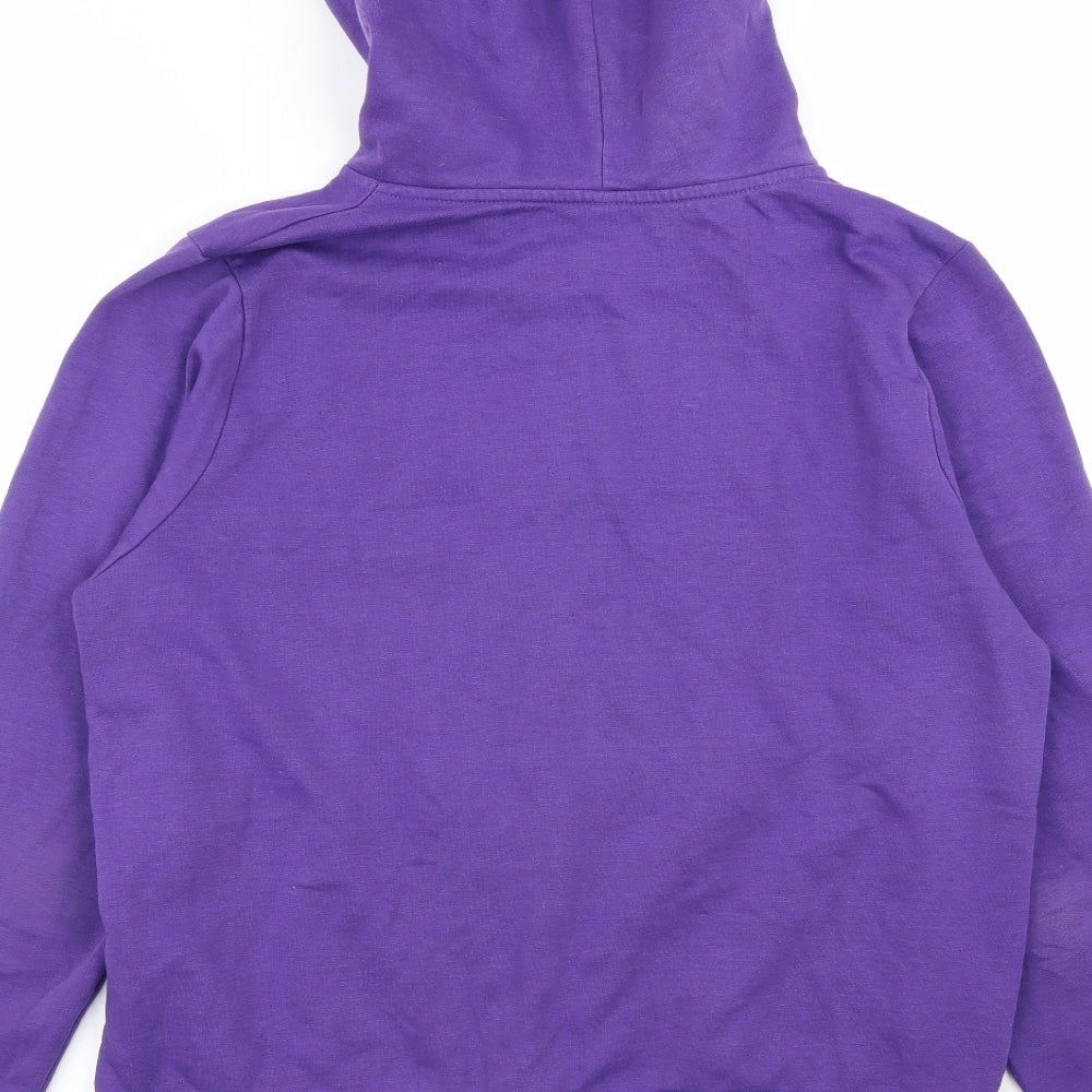 Preworn Womens Purple   Full Zip Jumper Size 16