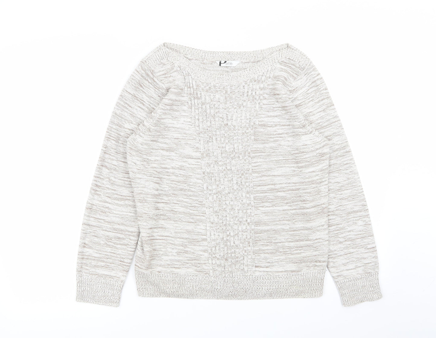 BHS Womens Beige   Pullover Jumper Size 14