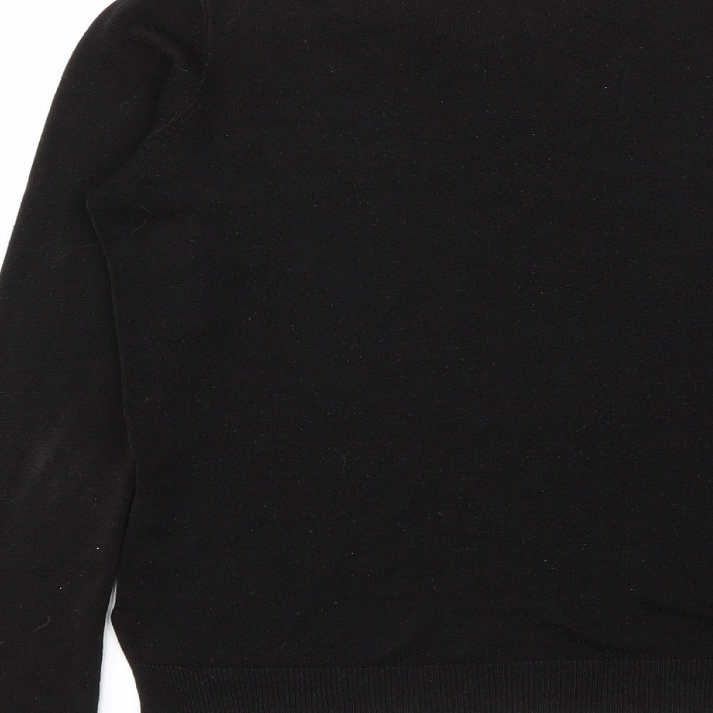 F&F Womens Black   Pullover Jumper Size 8