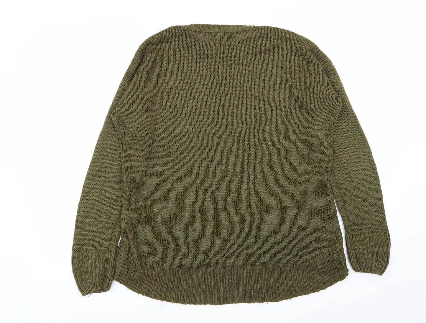 New Look Womens Green   Pullover Jumper Size S