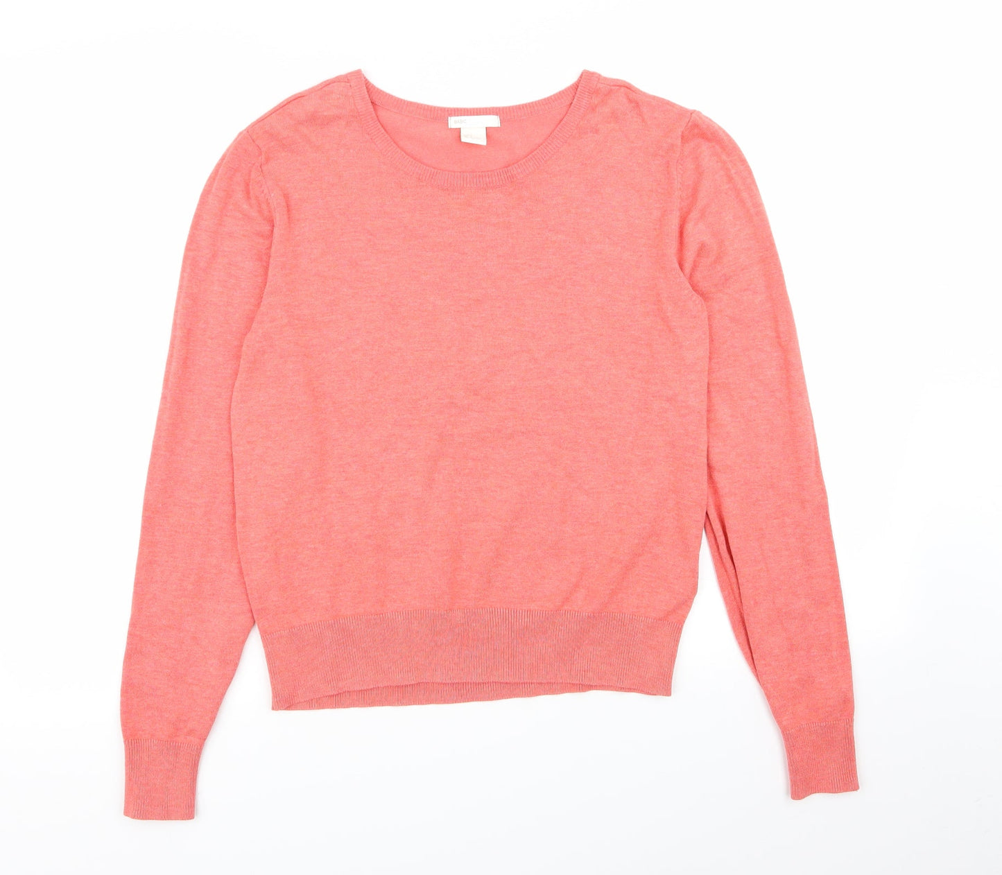 H&M Womens Pink   Pullover Jumper Size S