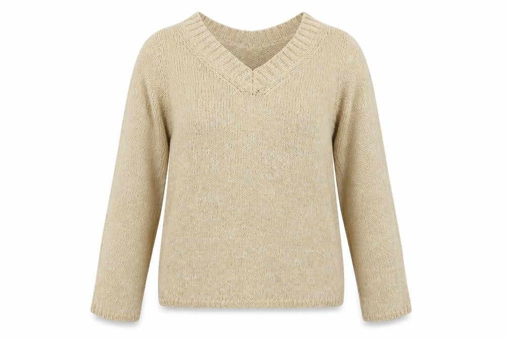 M&S Womens Beige   Pullover Jumper Size 16
