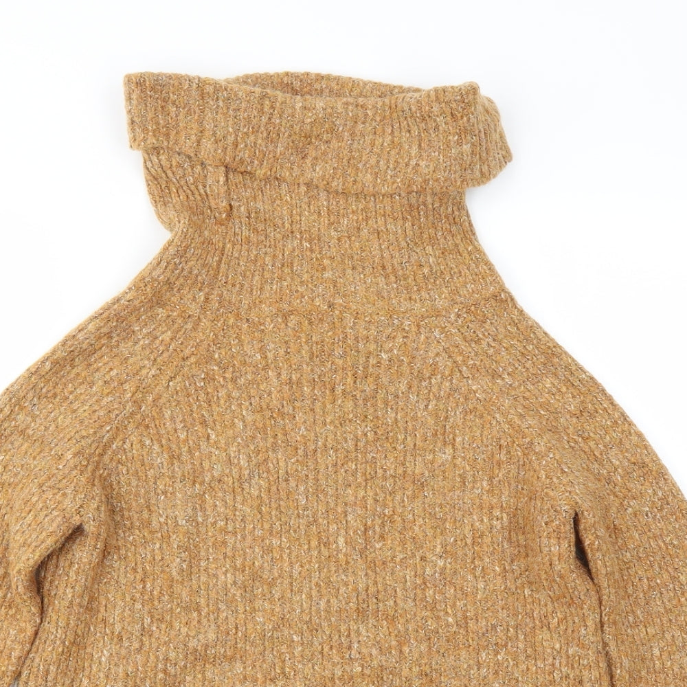 Papaya Womens Yellow   Pullover Jumper Size M