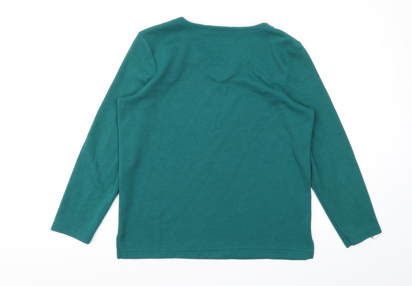 BM Womens Green   Pullover Jumper Size S