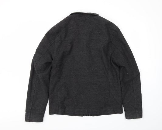 Matalan Mens Black   Jacket Coat Size M