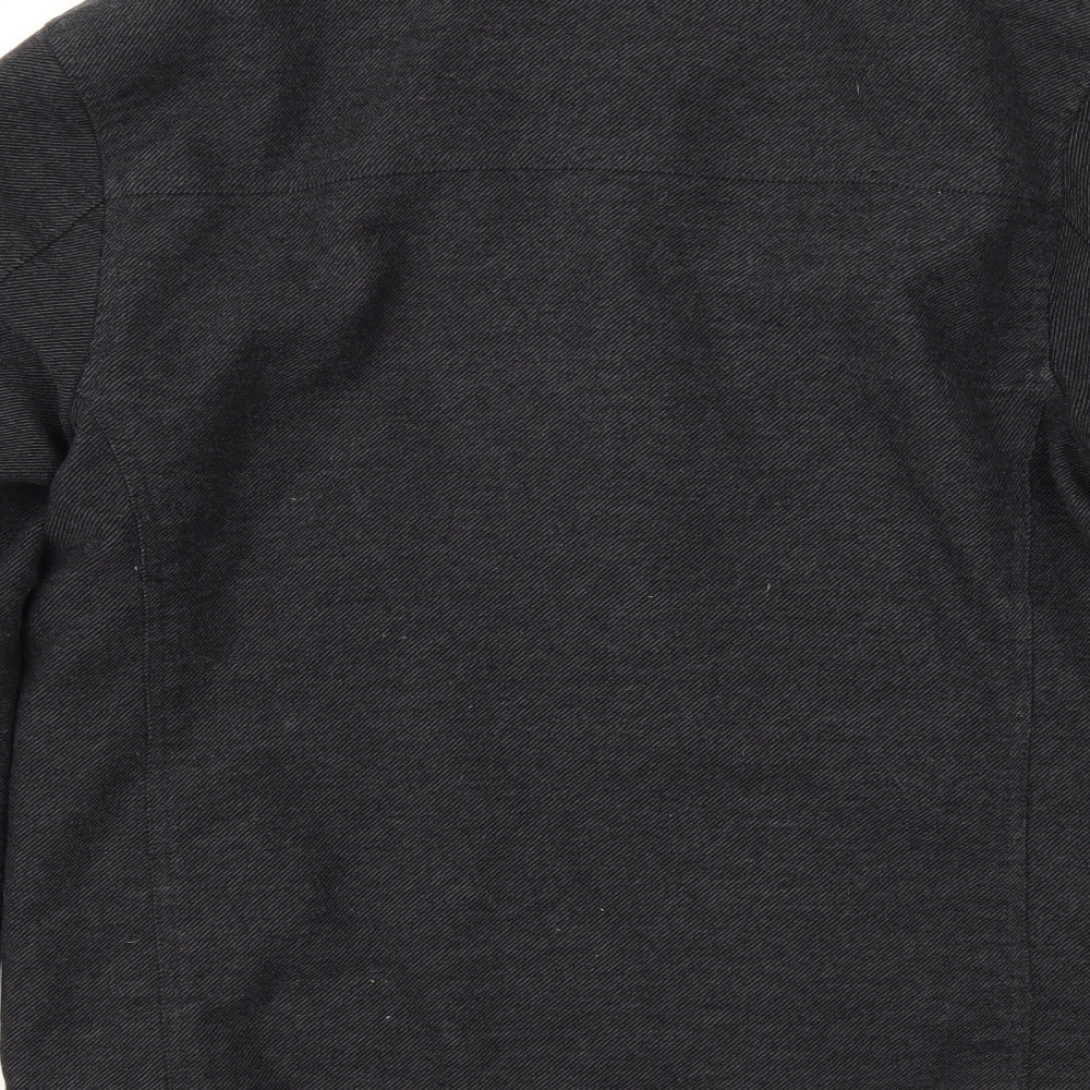 Matalan Mens Black   Jacket Coat Size M