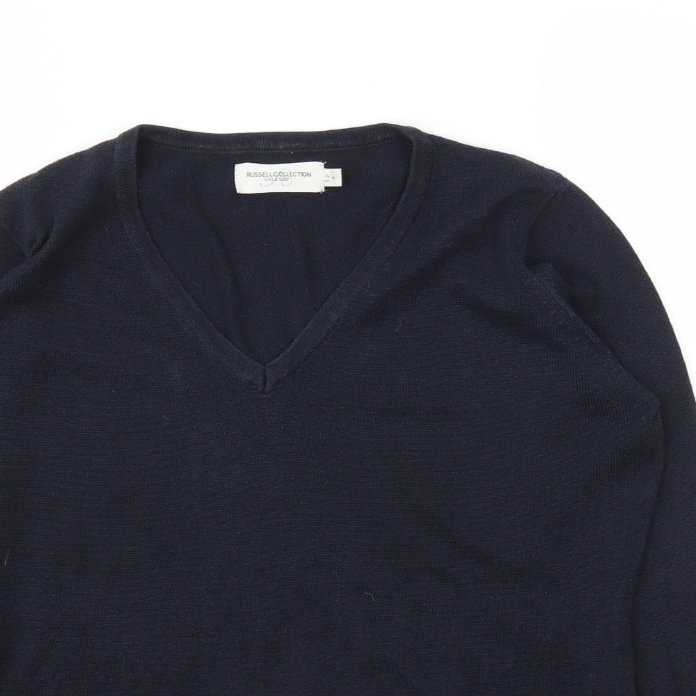 RUSSELL COLLECTION Womens Blue   Pullover Jumper Size S
