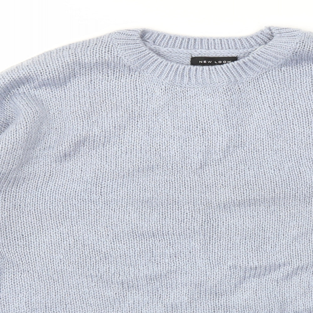 New Look Womens Blue   Pullover Jumper Size L