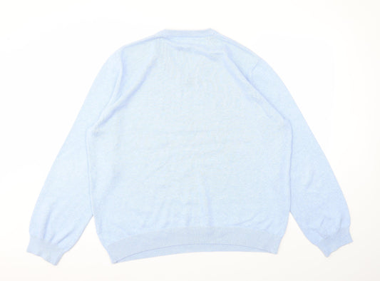 M&S Mens Blue   Pullover Sweatshirt Size XL