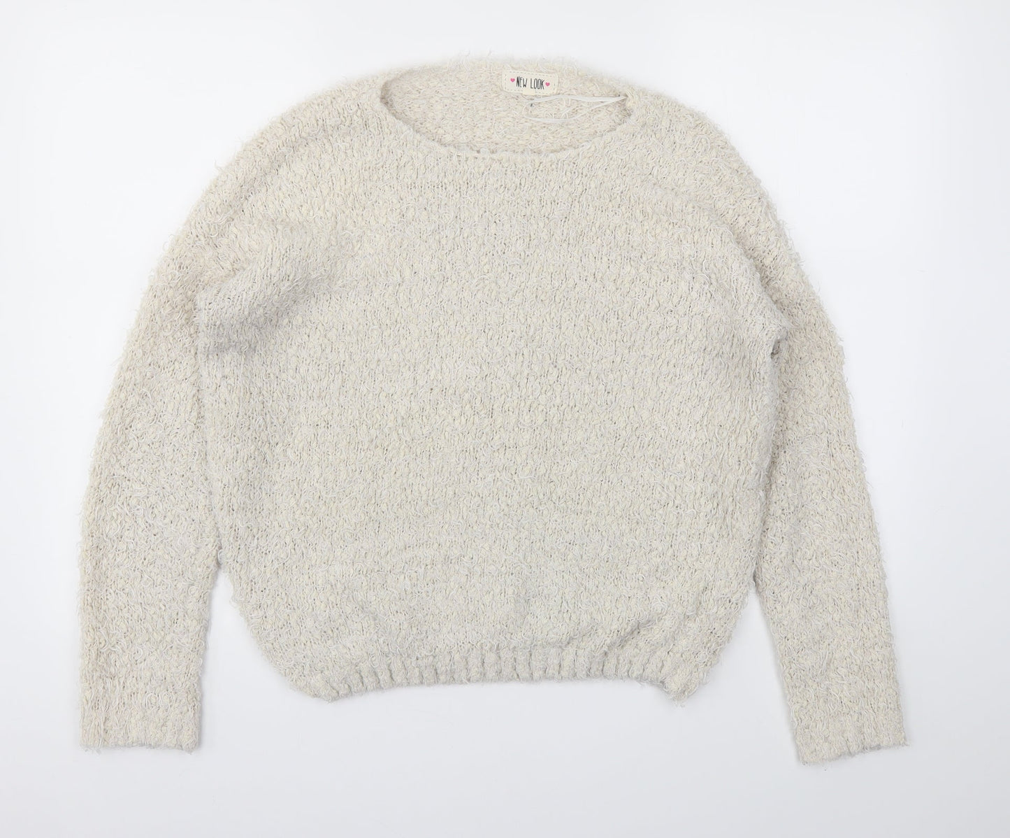 New Look Womens Beige   Pullover Jumper Size M