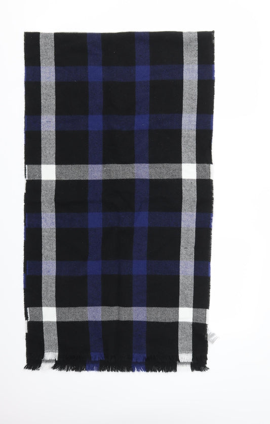 Gap Womens Blue Check   Scarf