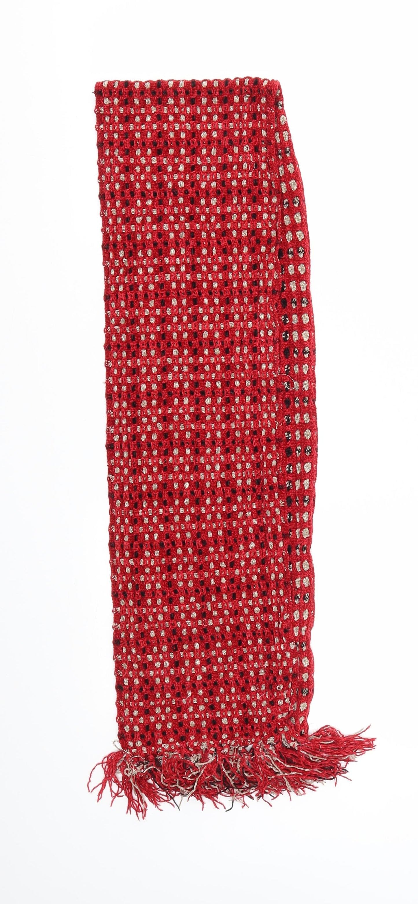 Preworn Womens Red    Scarf