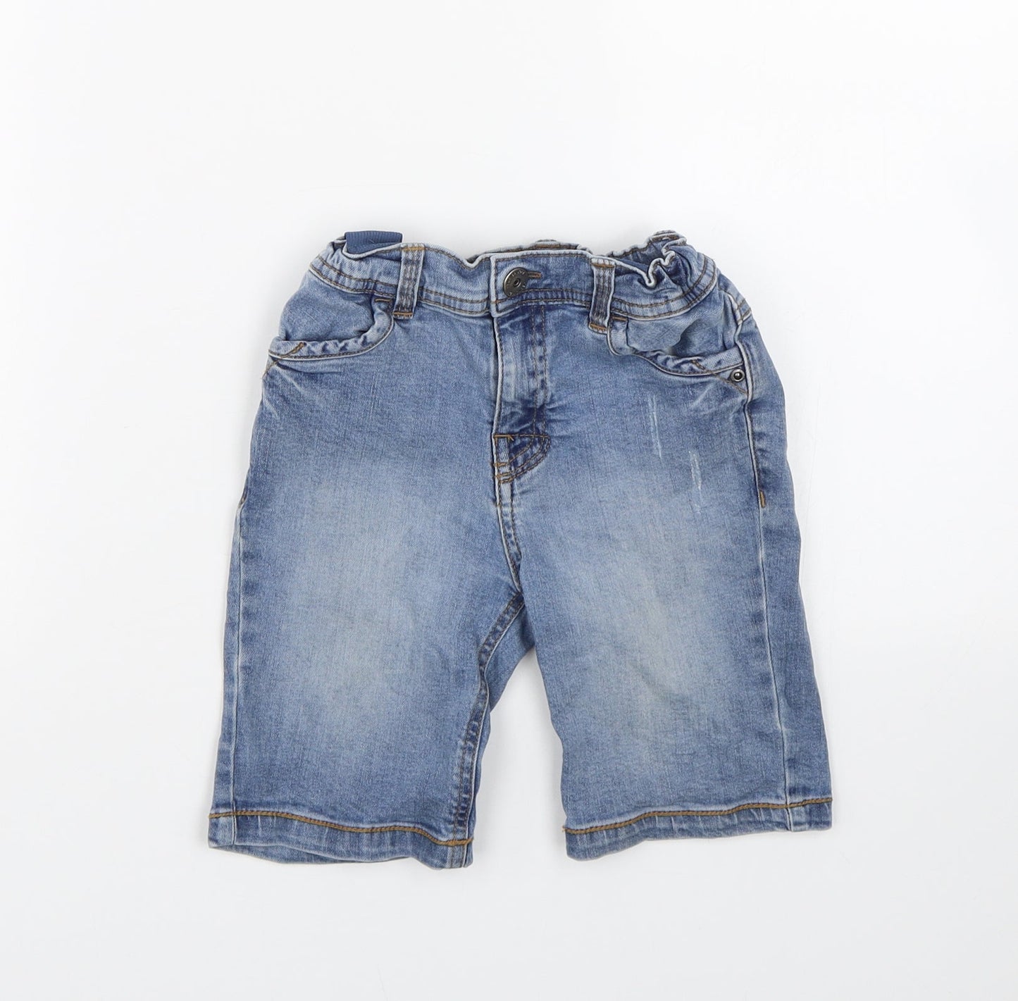 Vertbaude Boys Blue  Denim Bermuda Shorts Size 6 Years