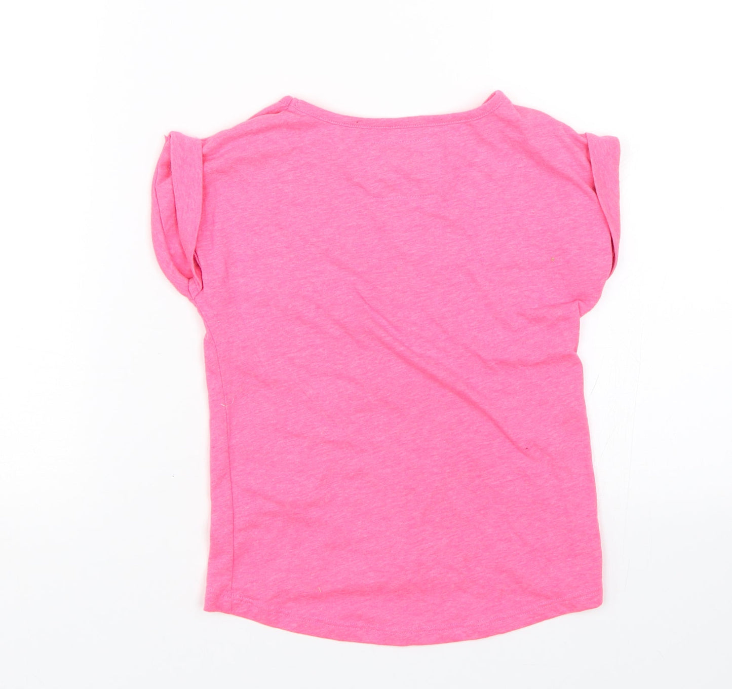 TU Girls Pink   Basic T-Shirt Size 6 Years