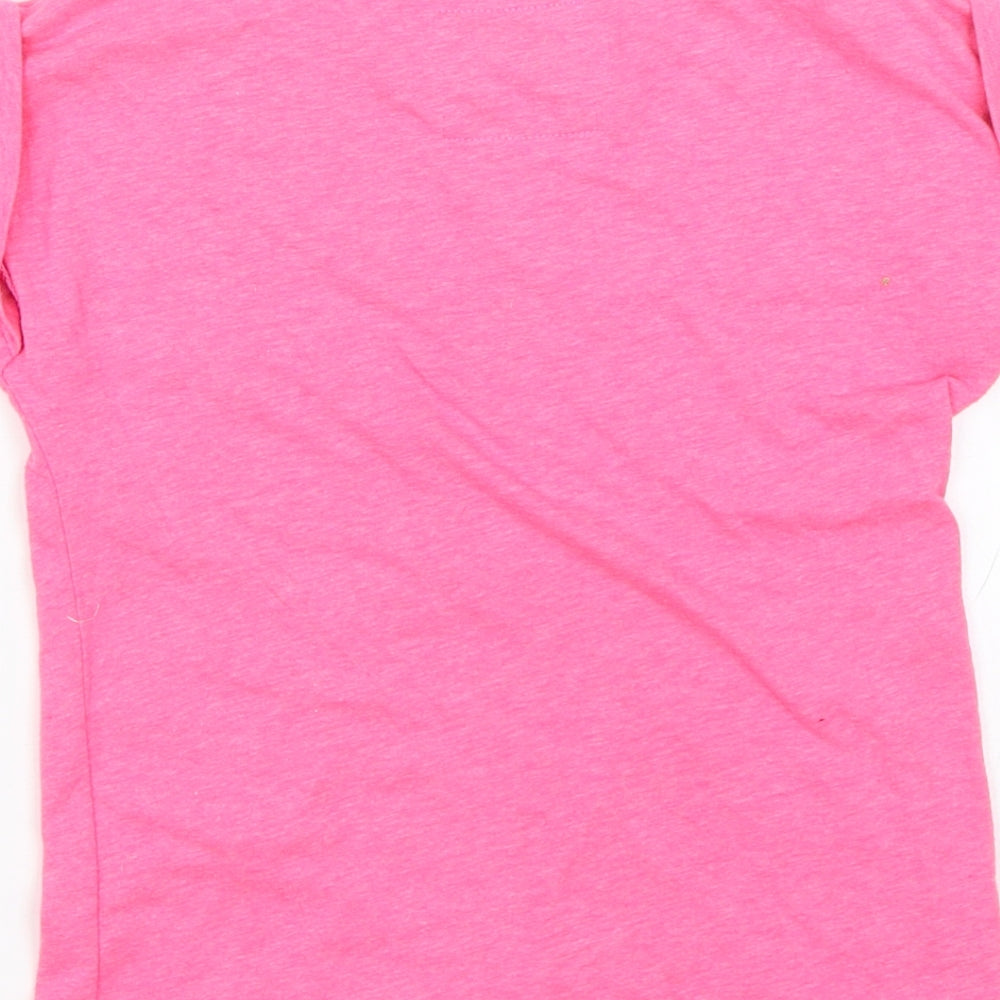 TU Girls Pink   Basic T-Shirt Size 6 Years