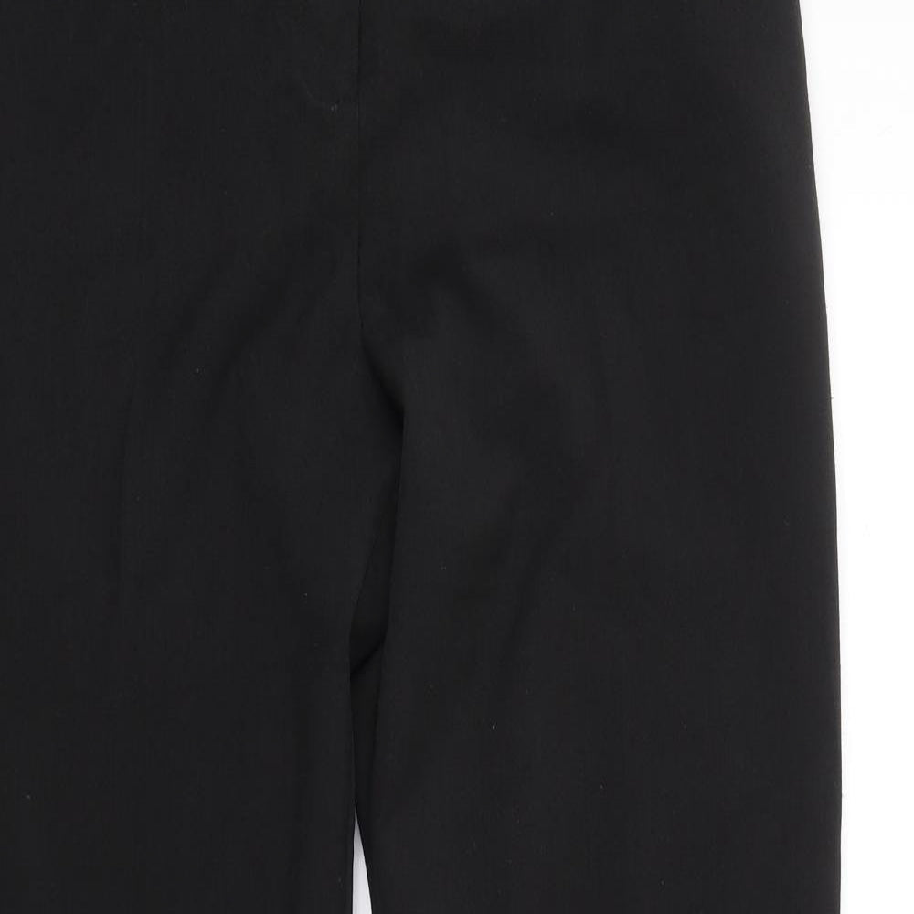 BHS Womens Black   Trousers  Size 14 L25.5 in