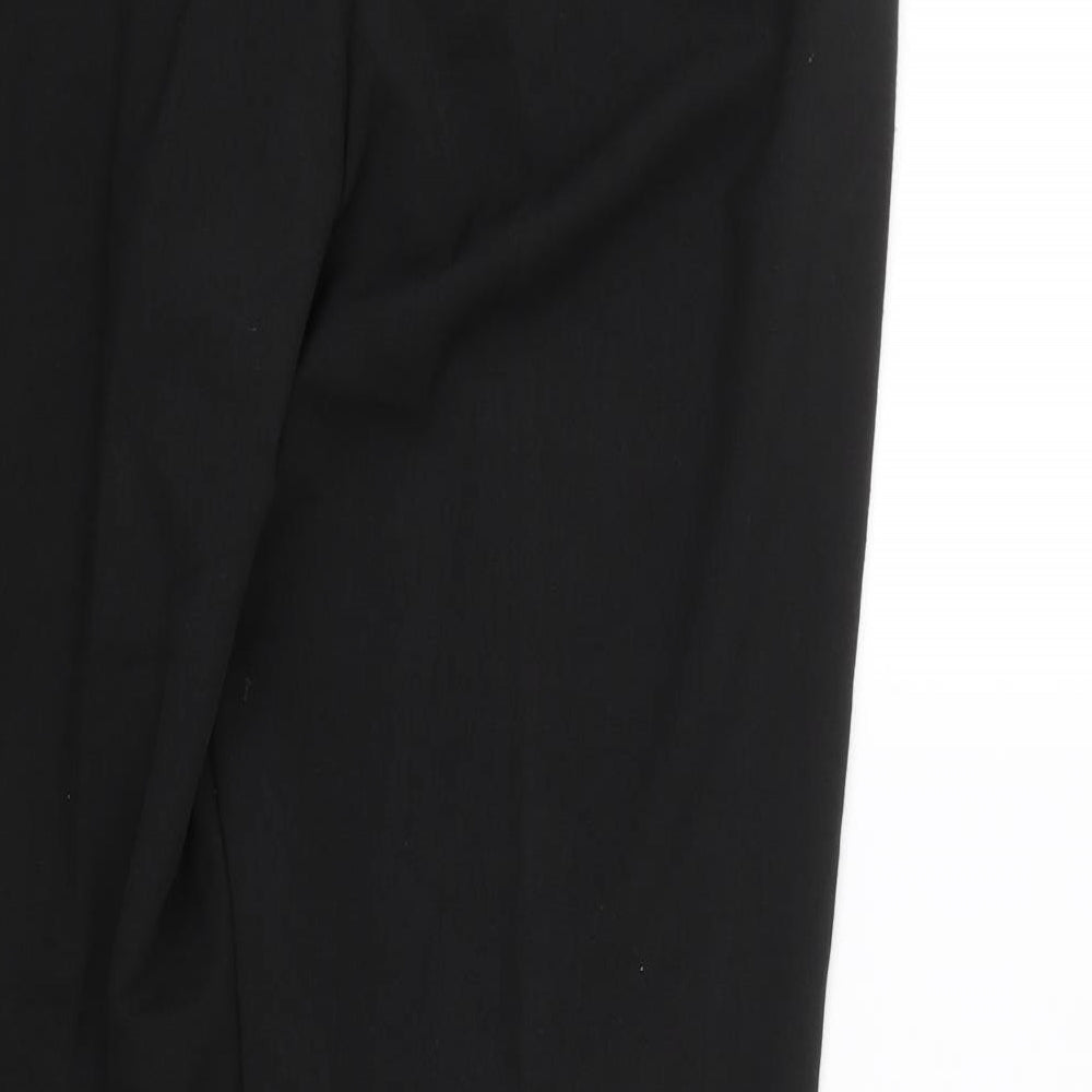 BHS Womens Black   Trousers  Size 14 L25.5 in