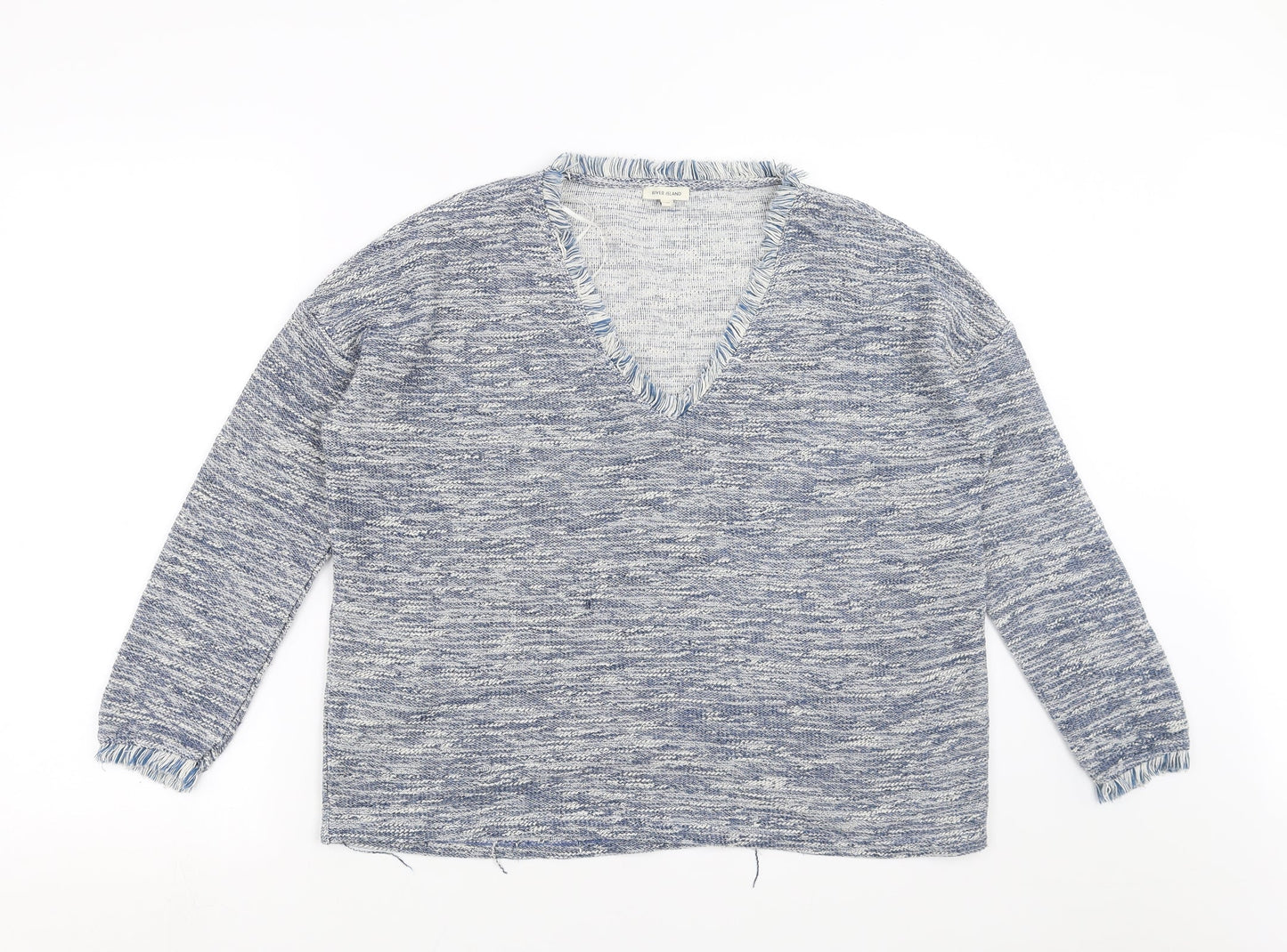 River Island Womens Blue   Pullover Jumper Size 10