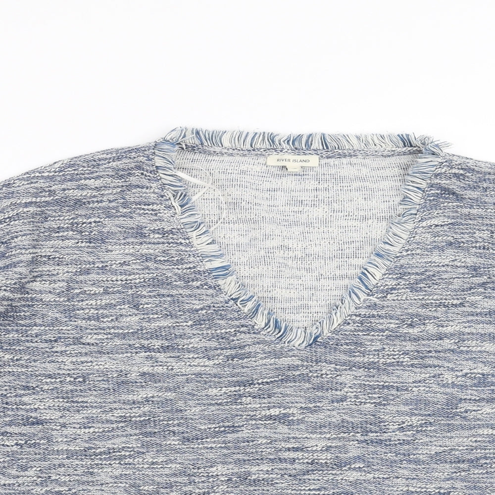 River Island Womens Blue   Pullover Jumper Size 10