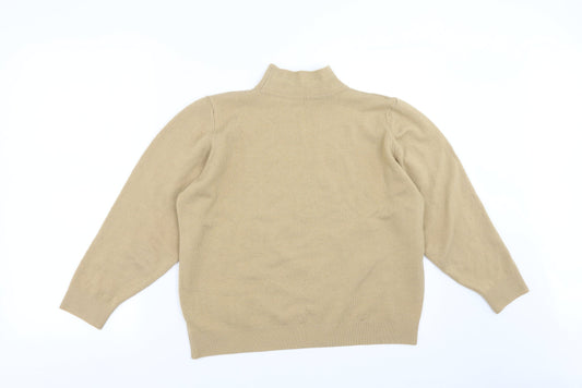 Marks and Spencer Womens Beige  Knit Pullover  Size 16