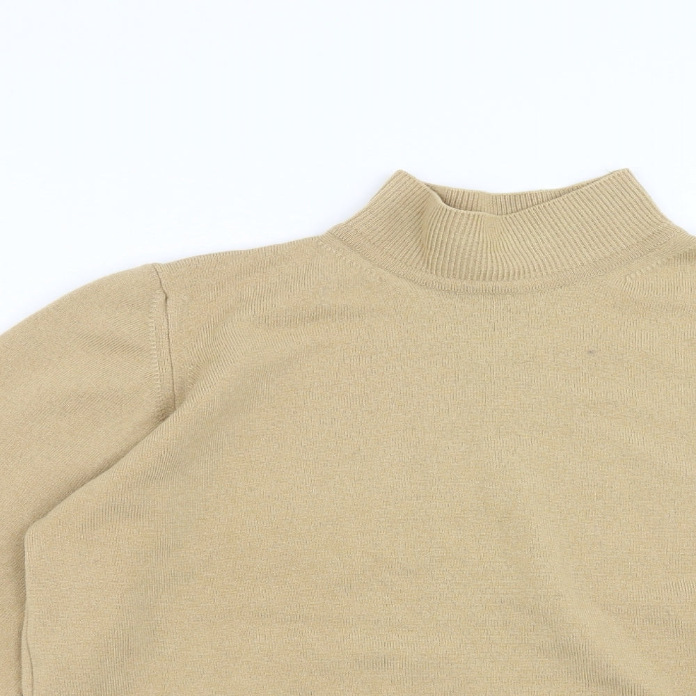 Marks and Spencer Womens Beige  Knit Pullover  Size 16