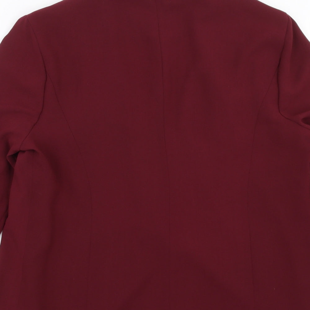 New Look Womens Purple   Jacket Blazer Size 14