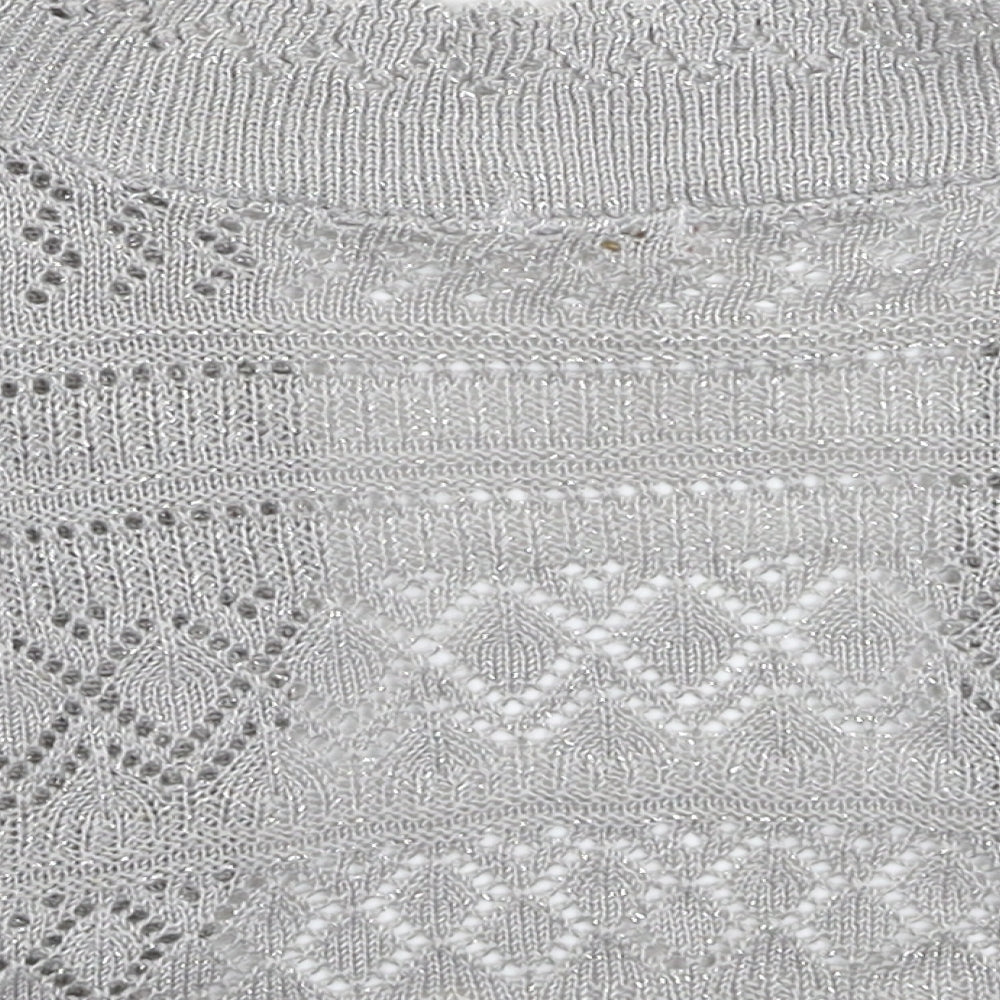 BCil Womens Grey  Knit Cardigan Jumper Size M