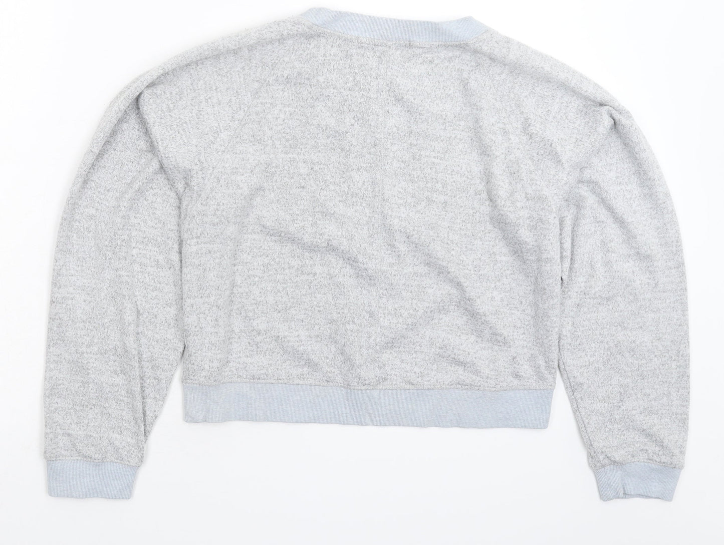 River Island Womens Grey  Knit Pullover Jumper Size L