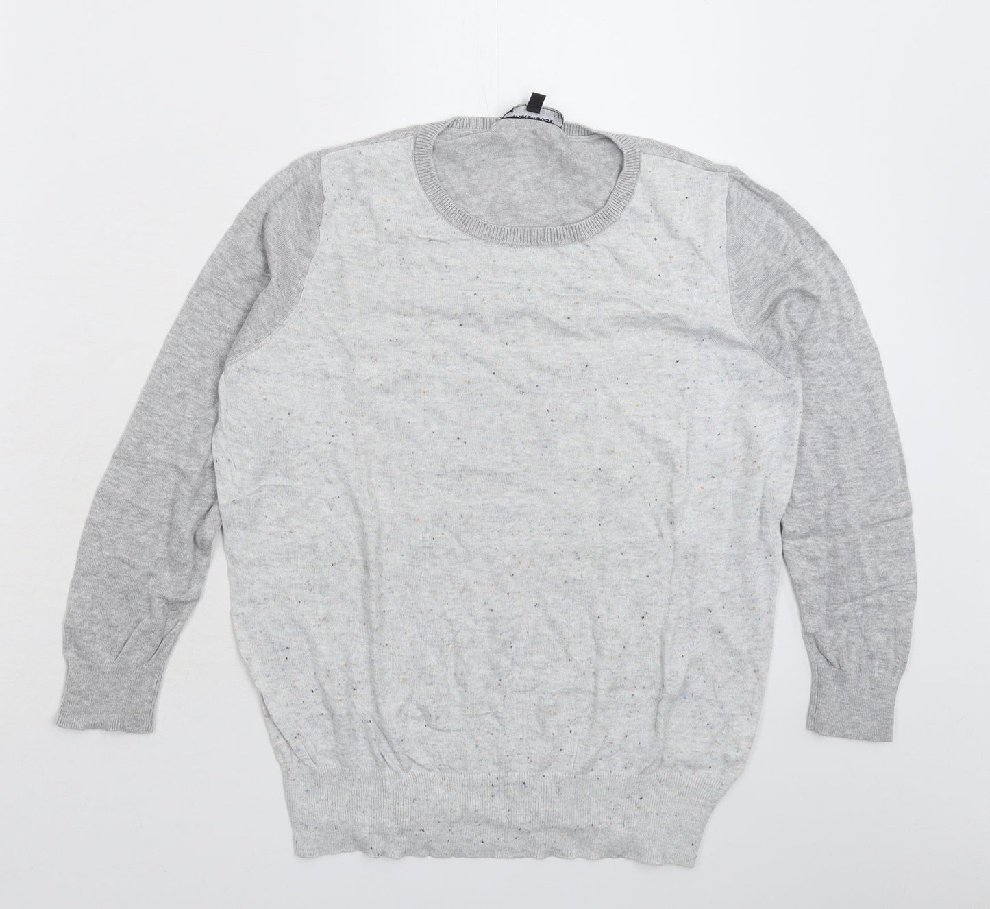 Warehouse Womens Grey  Knit Pullover Jumper Size 14