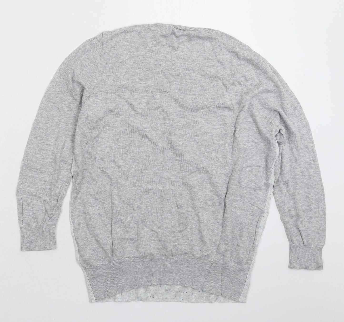 Warehouse Womens Grey  Knit Pullover Jumper Size 14