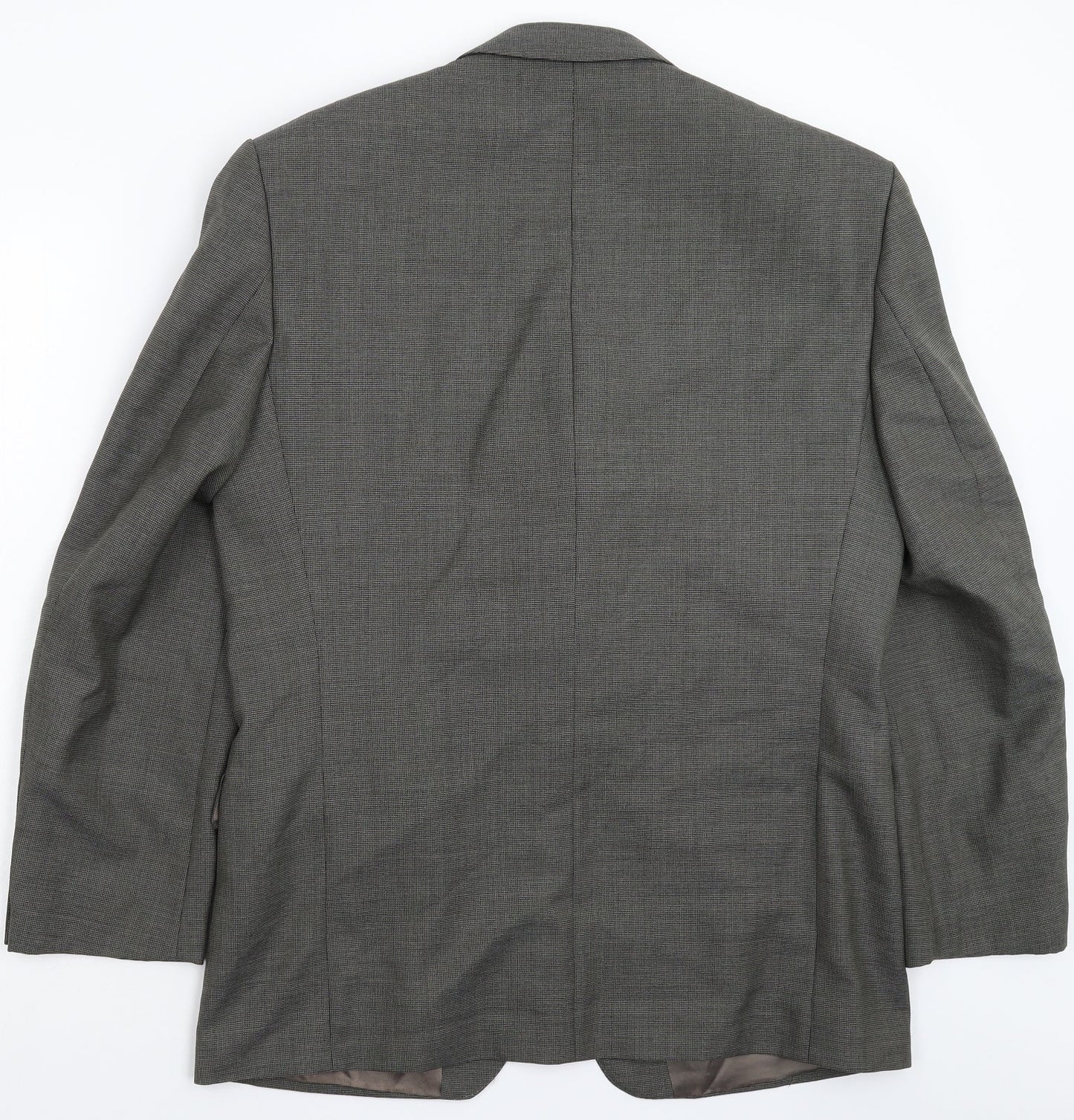 The Label Mens Grey   Jacket Suit Jacket Size 42
