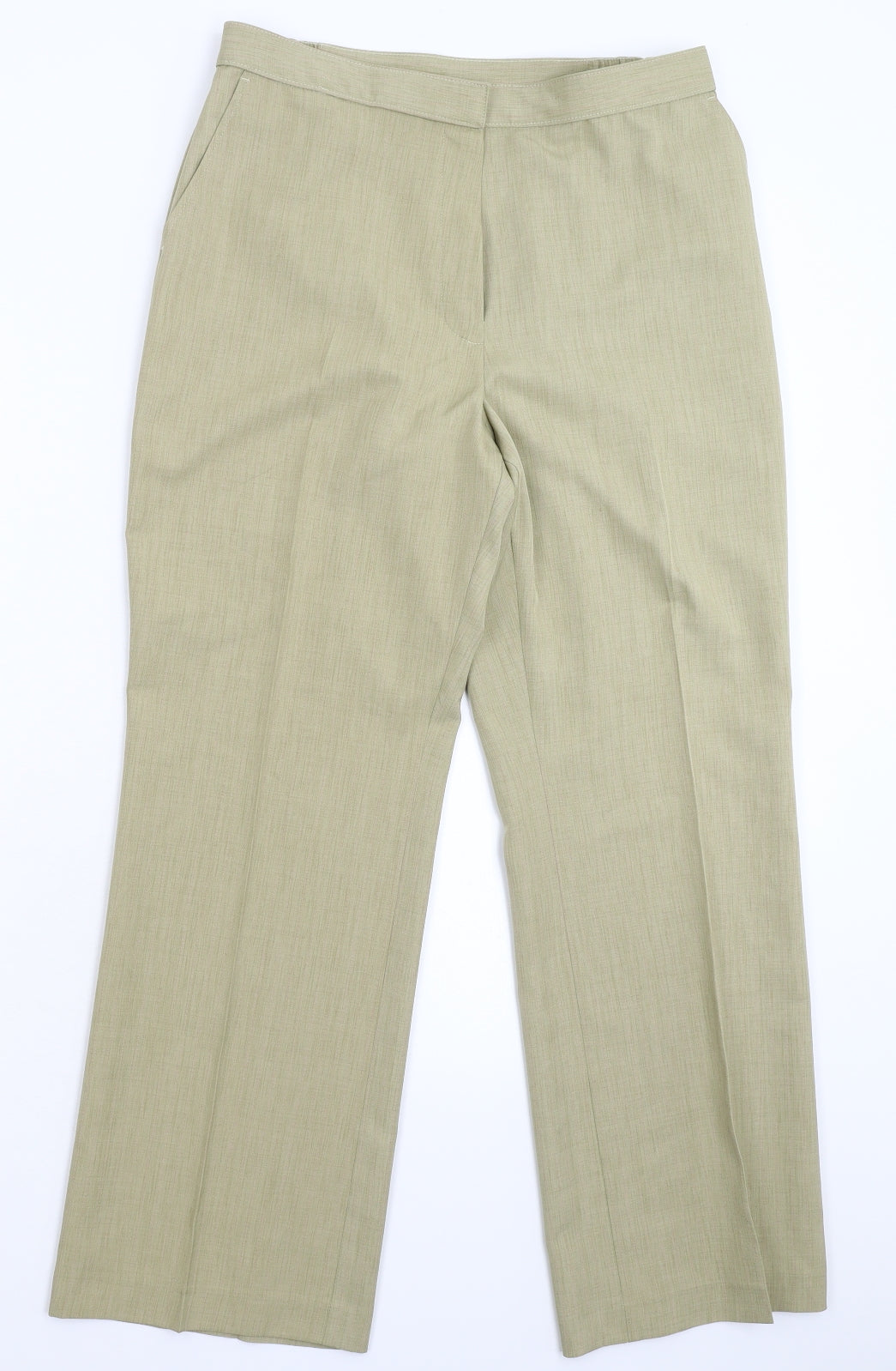 Preworn Womens Beige   Dress Pants Trousers Size 30 in L28 in