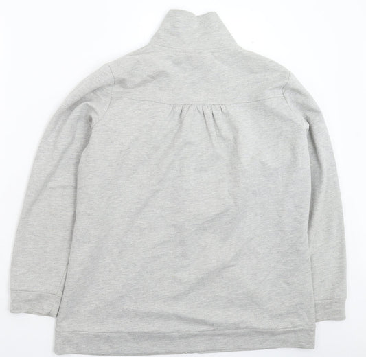 Quarter Factory Womens Grey   Jacket  Size M