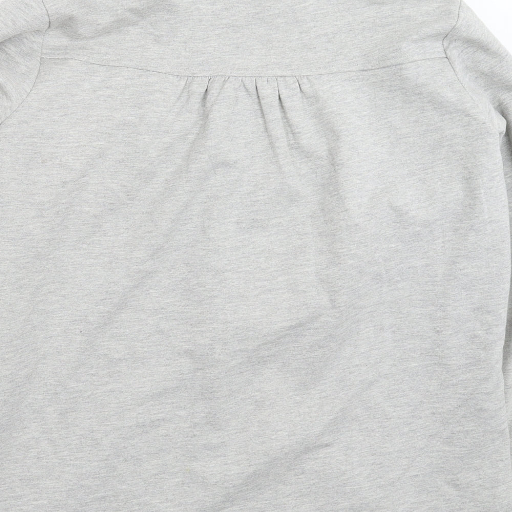 Quarter Factory Womens Grey   Jacket  Size M