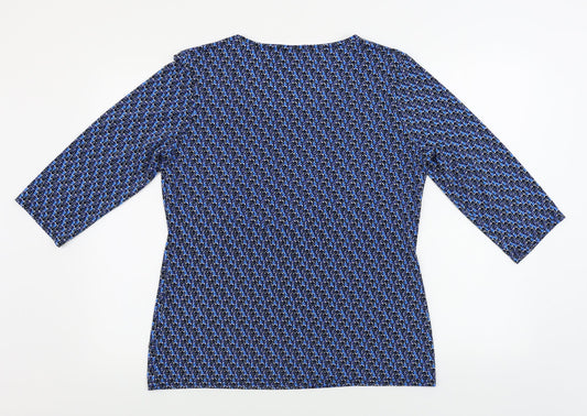CMD   Womens Blue   Basic Blouse Size 16