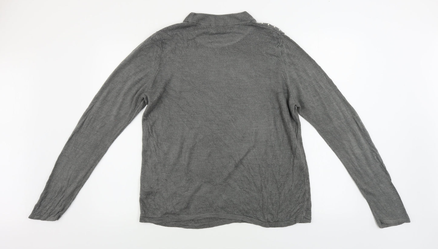 Marks and Spencer  Womens Grey   Pullover Jumper Size 16