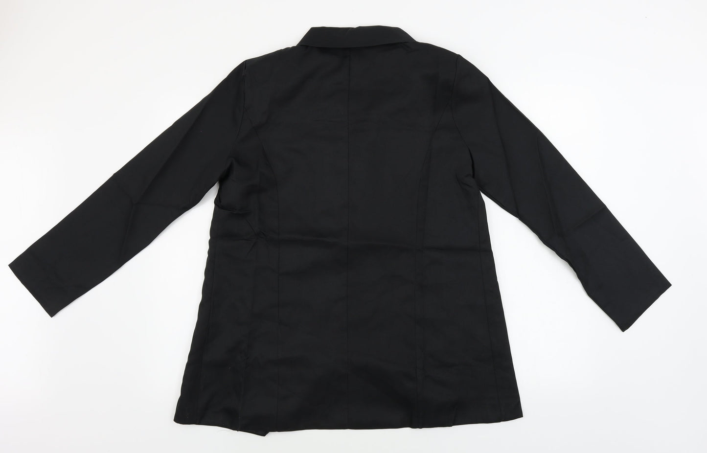 Preworn  Womens Black   Jacket Blazer Size L