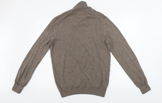 Celia  Mens Brown   Pullover Jumper Size M