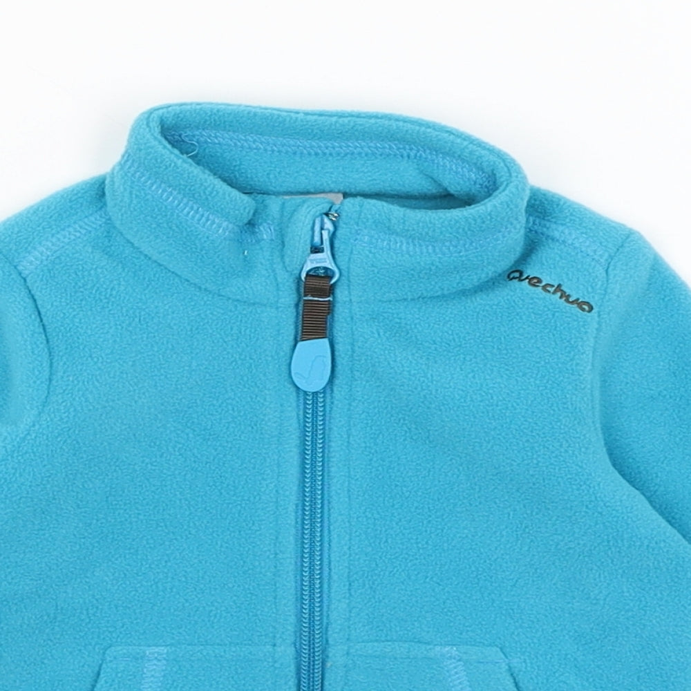 Quechua Baby Blue   Full Zip Jumper Size 6-9 Months