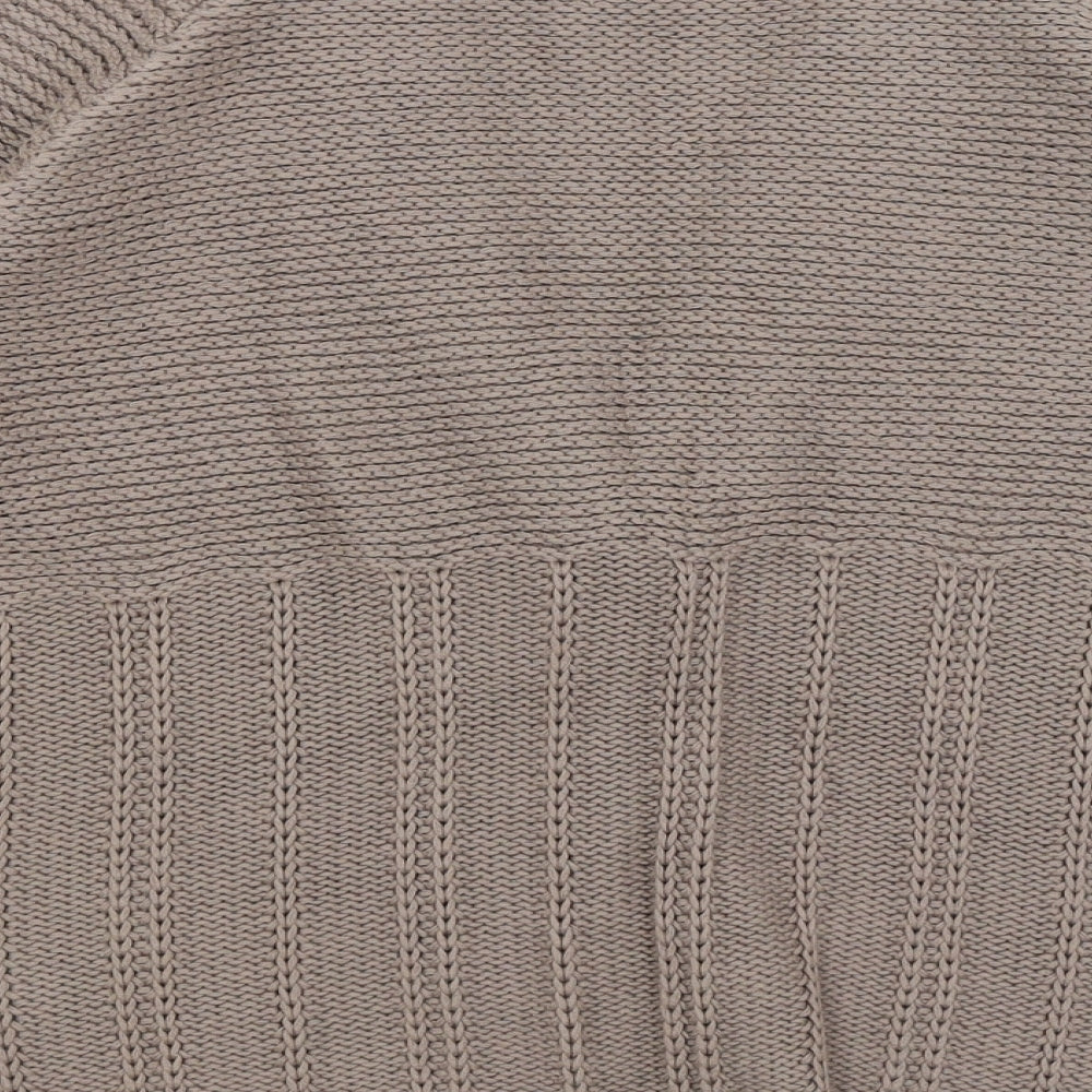 M&S Womens Brown   Cardigan Jumper Size 14